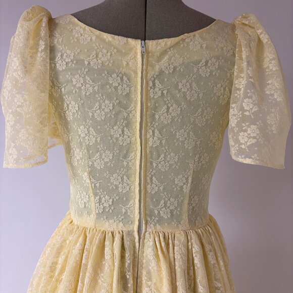 Retro 70's handmade dress - Picture 4 of 5